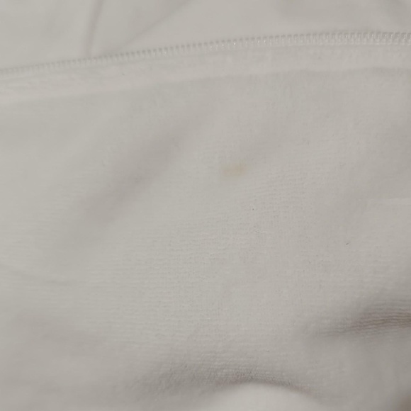 Rare Vintage Juicy Couture TrackSuit Matching Set White Jacket Pants Large Logo - Picture 5 of 8